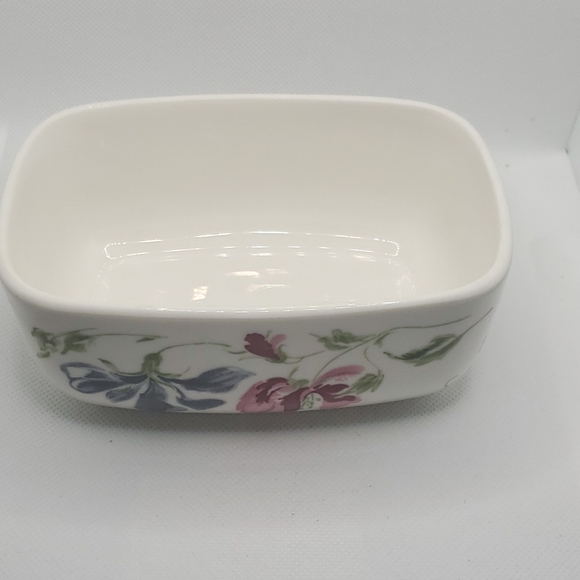Floral Ceramic Butter Dish - Picture 3 of 7